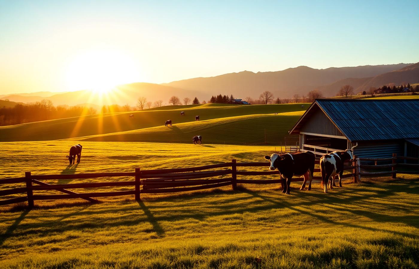 Our dairy farm